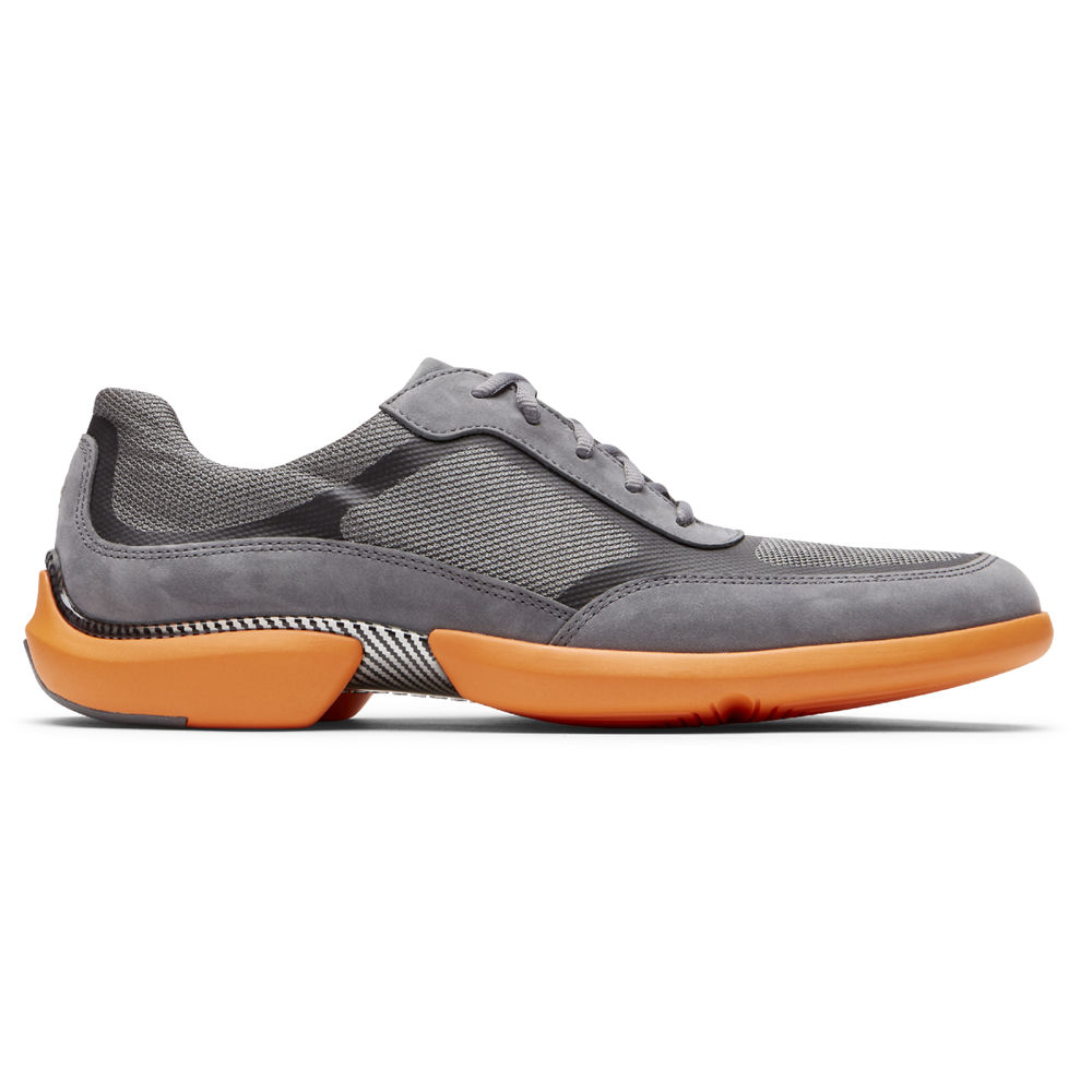 Zapatillas Rockport Hombre Mexico - Total Motion Advance Sport Mesh Shoe Grises - WLSUH7134